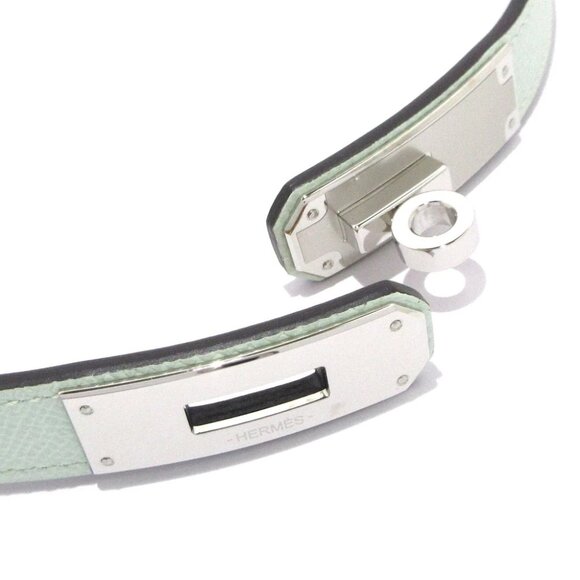Auth HERMES Kelly 18 - Veil Peppermint Veau Epsom W Belt - Picture 5 of 6